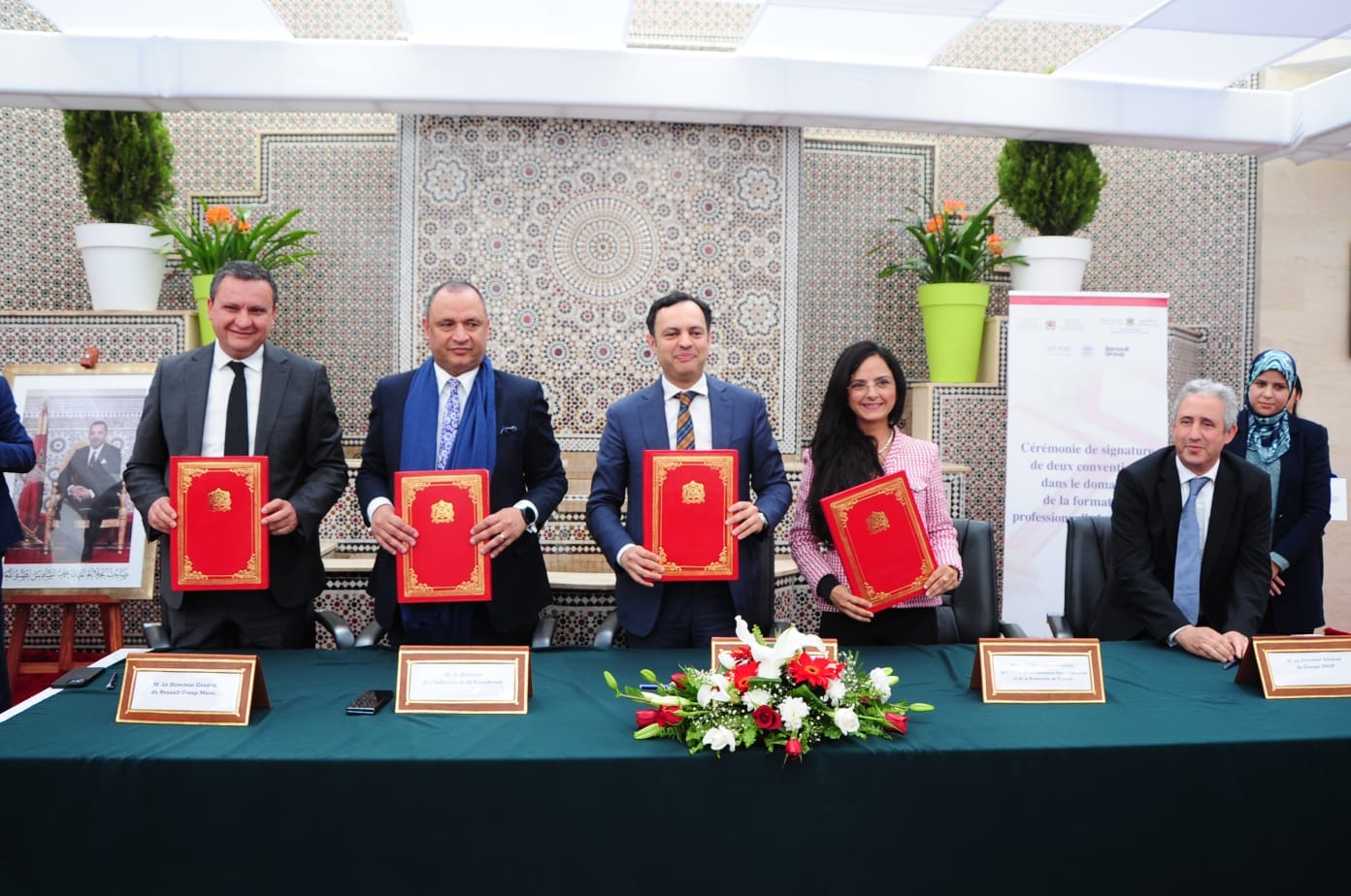 Renault Morocco signing ceremony